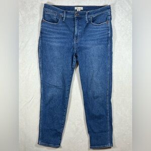 Madewell Stovepipe Size 32 Classic Blue Denim Jeans J. CREW
